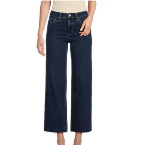 New Tommy Bahama Indigo Palms High Rise Wide Leg Denim Jeans size 8